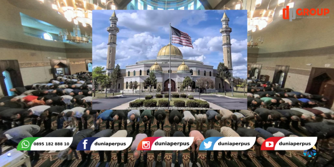 5 Masjid Terbesar di Amerika yang Memiliki Fasilitas Perpustakaan