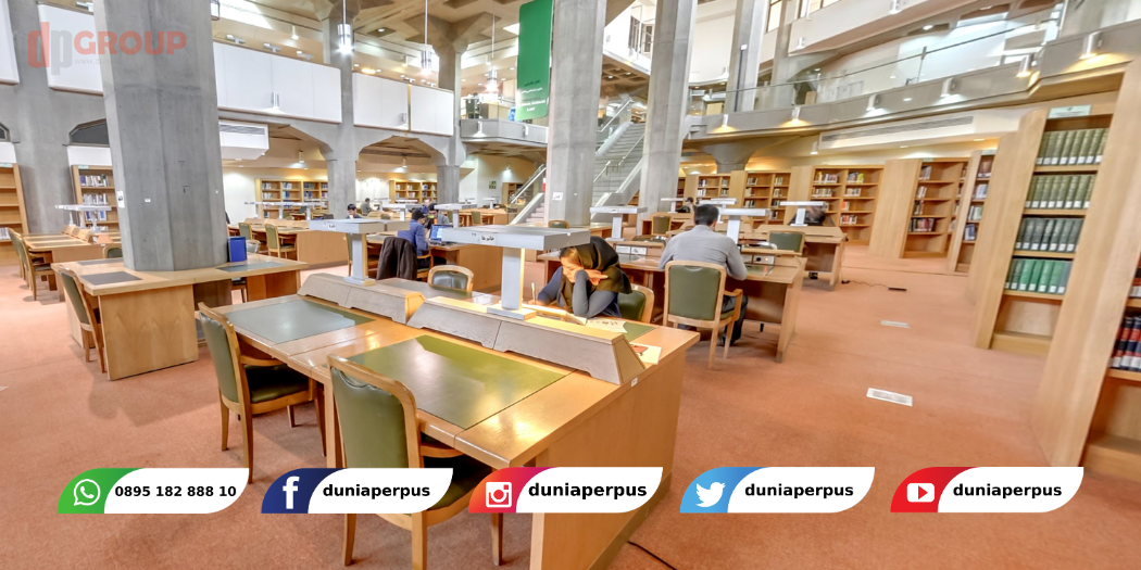 Ruang Baca Perpustakaan Nasional Iran