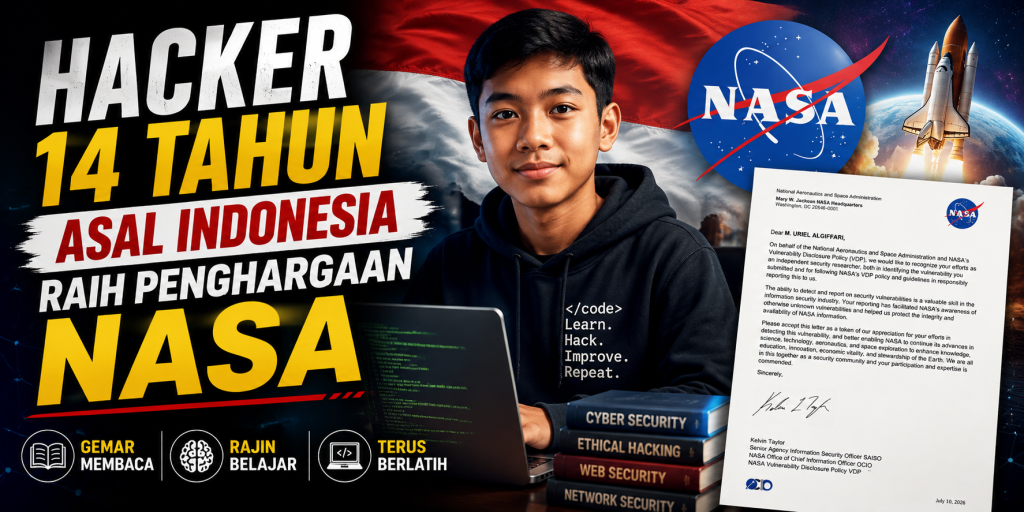 Hacker 14 Tahun Asal Indonesia Raih Penghargaan NASA
